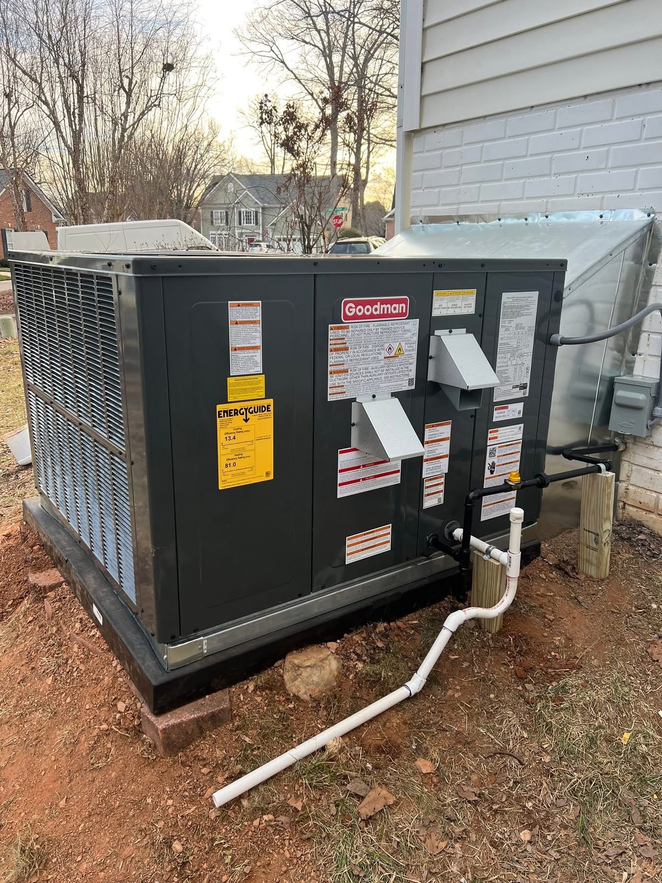 HVAC installation